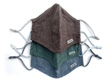 Load image into Gallery viewer, Hemp Blend Face Mask (3 Pack) - Large/Adult