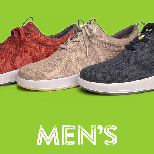 These sustainable shoes by Rackle are made from hemp